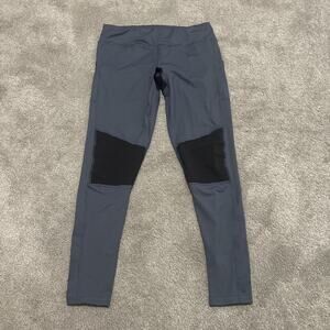 NW Alpine Womens Leggings Black And Gray Size XL Outdoors Hiking Made USA